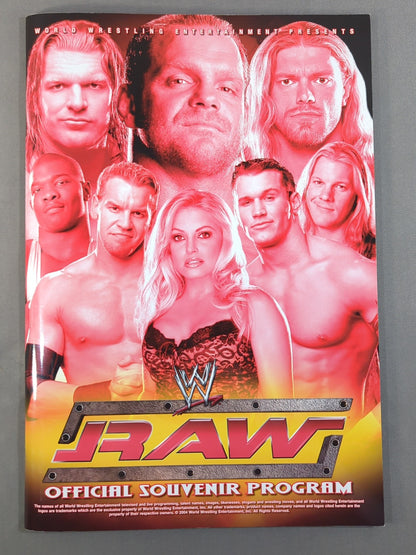 WWE OFFICIAL SOUVENIR PROGRAM 2004