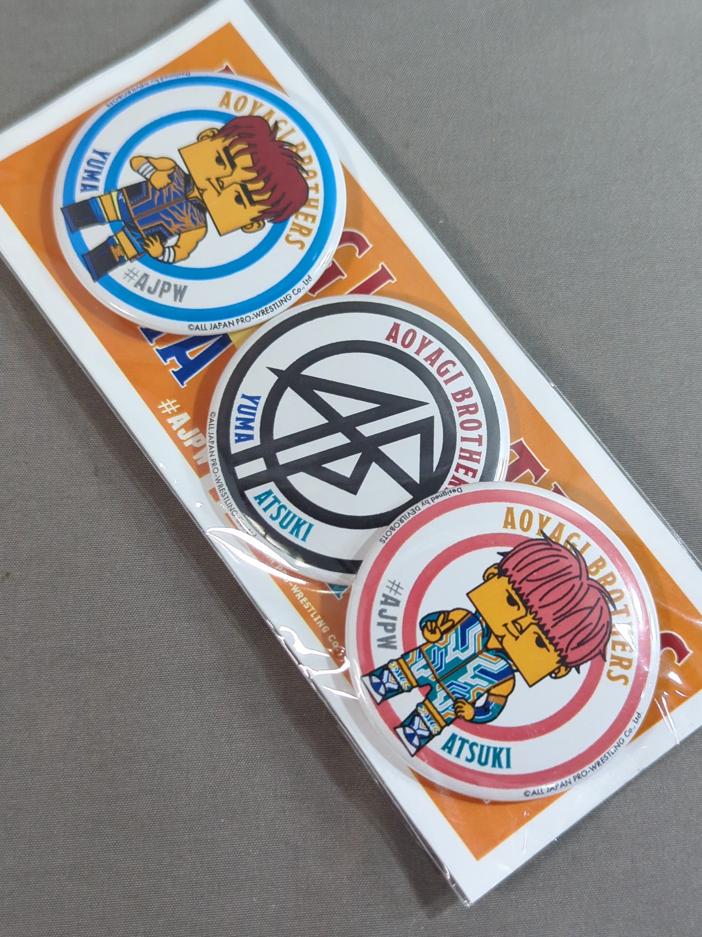 Aoyagi Brothers PinBack button set
