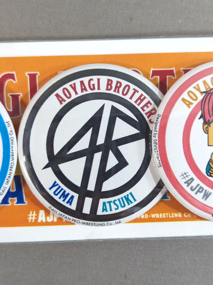 Aoyagi Brothers PinBack button set