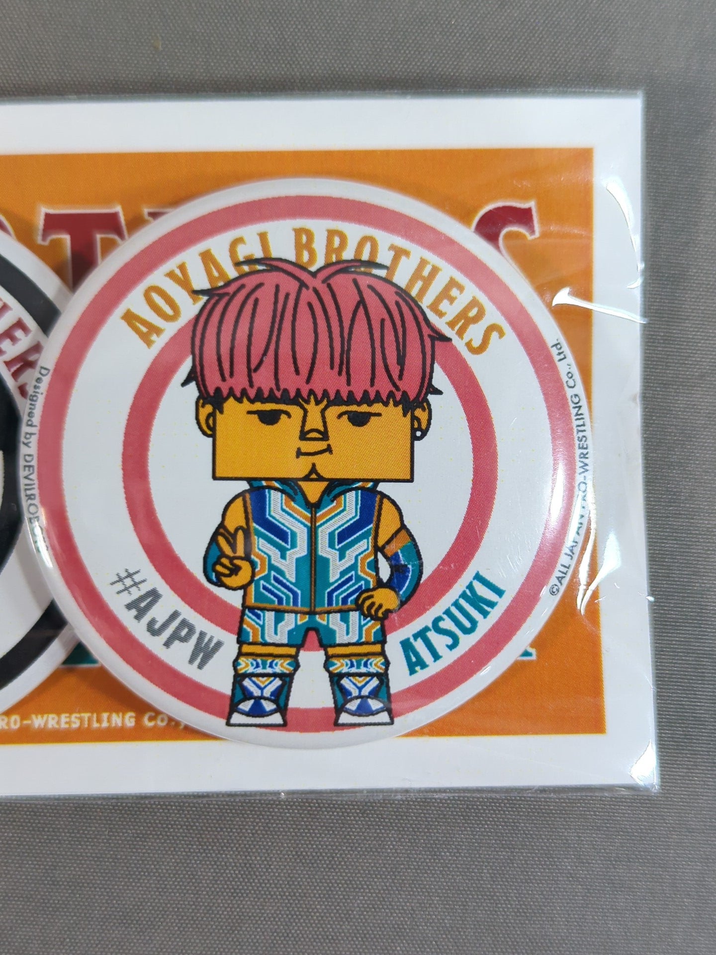 Aoyagi Brothers PinBack button set