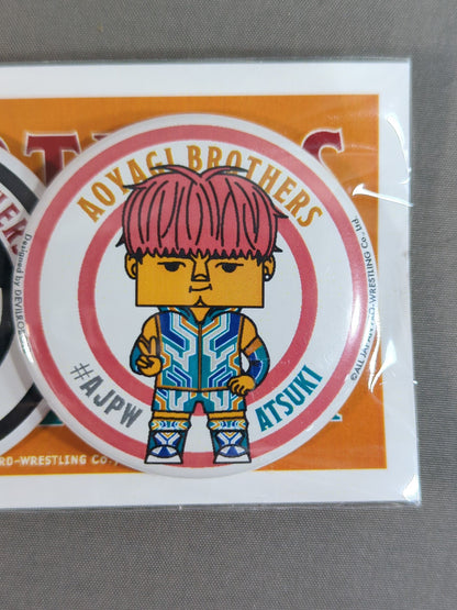 Aoyagi Brothers PinBack button set