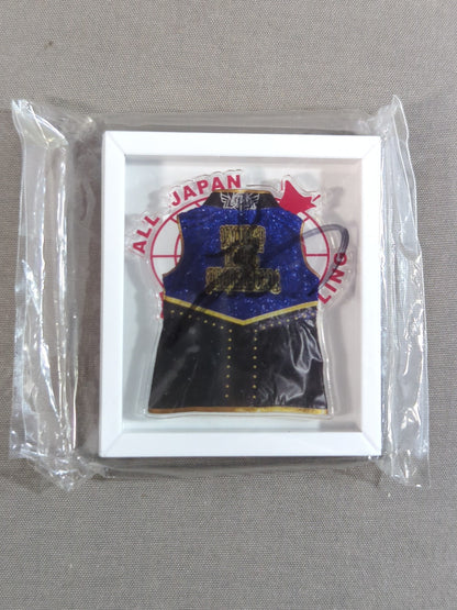 【hand signed autograph】 Yuma Aoyagi  Costume Frame