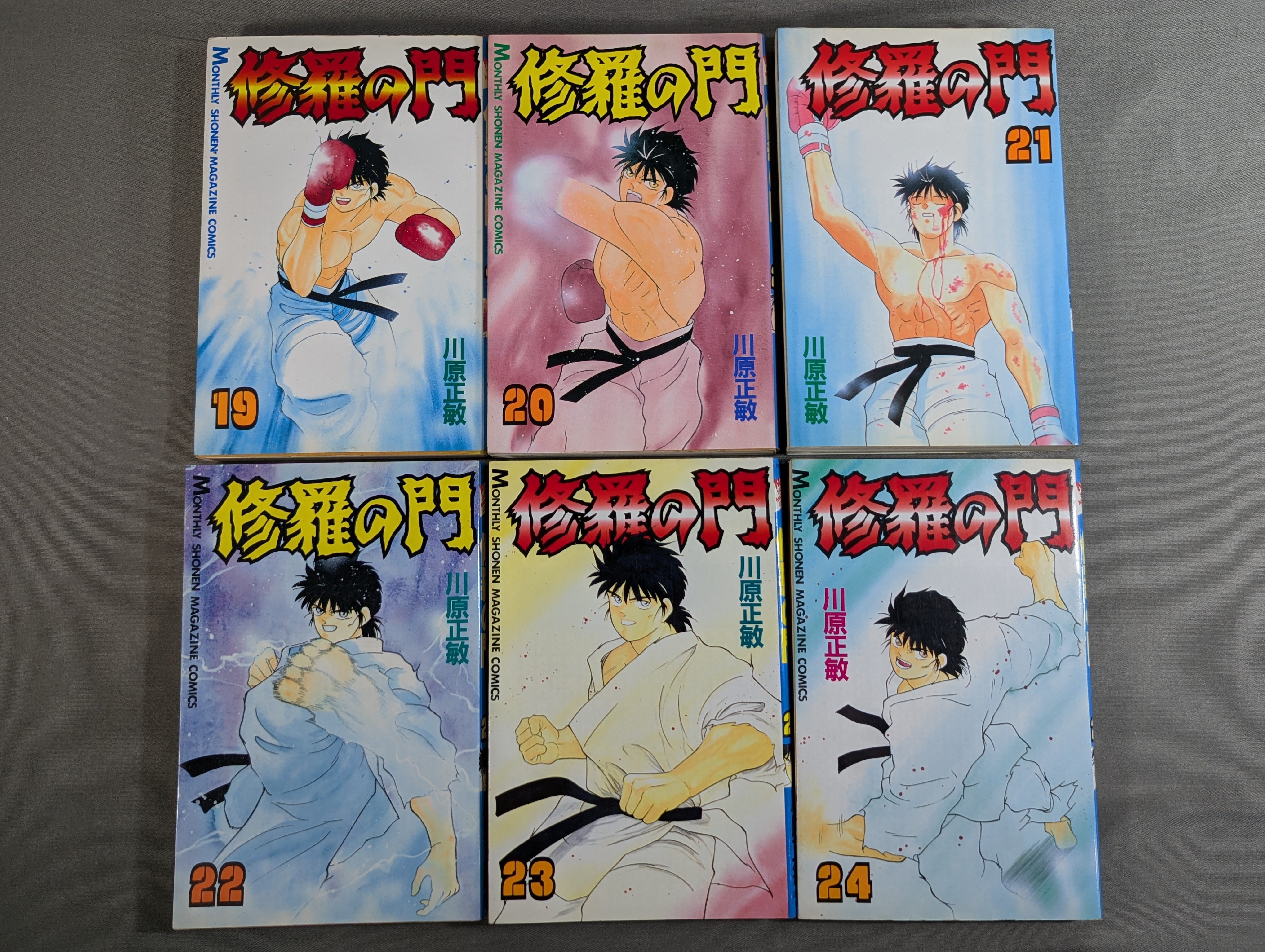 川原正敏　4作品　修羅の門　1巻〜31巻　全巻　セット　A-906 354 全31巻セット】修羅の門 – 闘道館