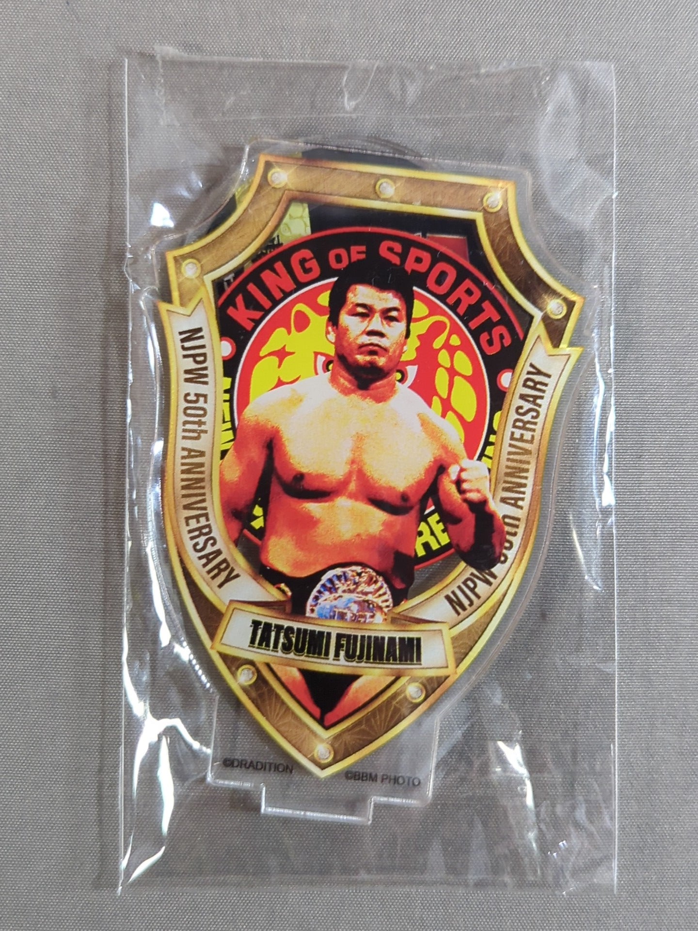 50周年記念グッズ 藤波辰爾 アクリルスタンド