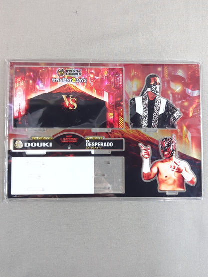 DOUKI vs El Desperado WRESTLE KINGDOM 19 Match Commemorative Acrylic Stand