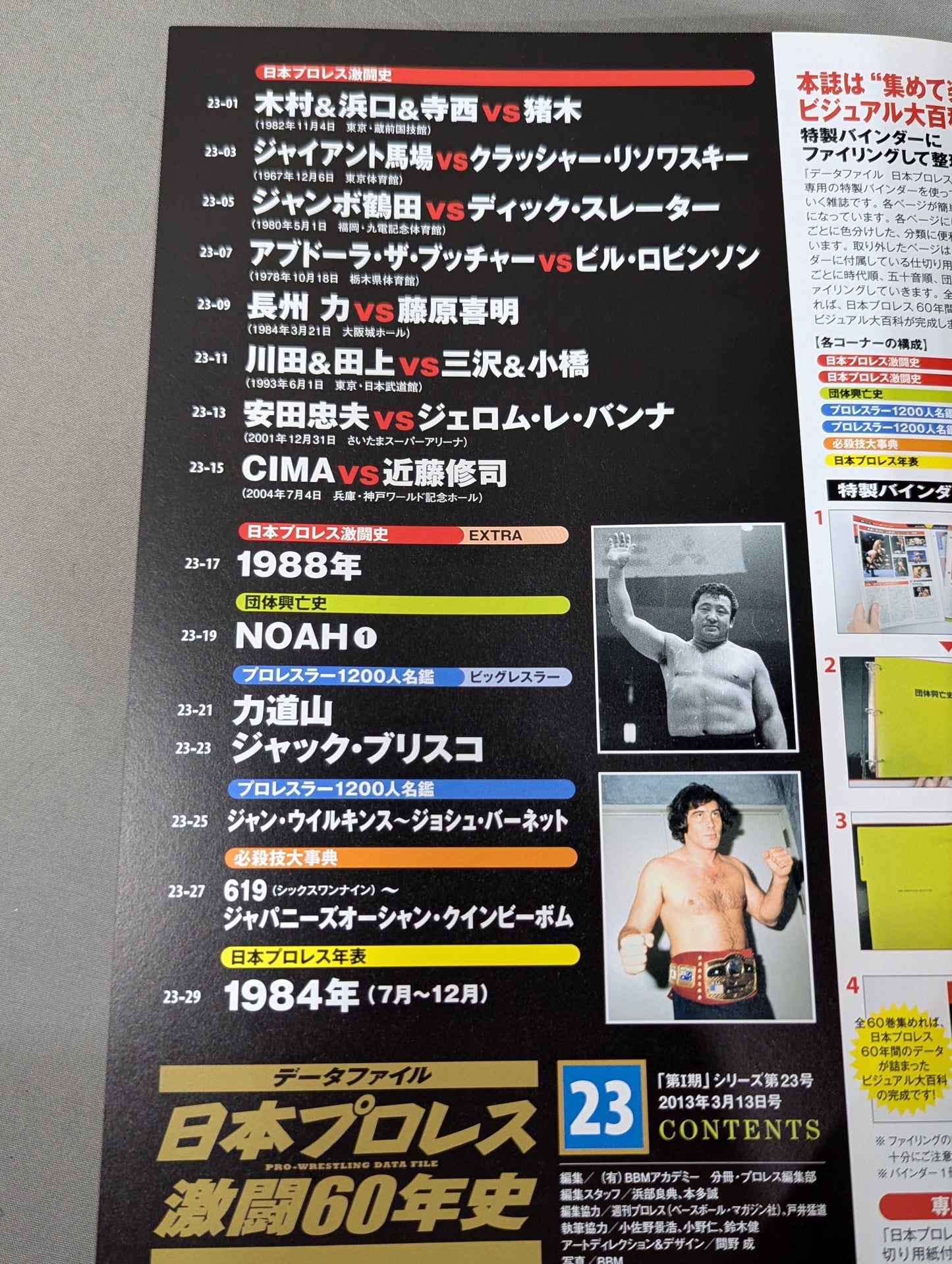 日本プロレス激闘60年史 (23)