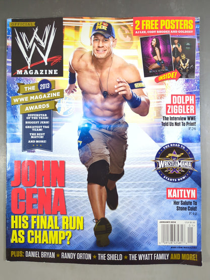 WWE MAGAZINE January 2014