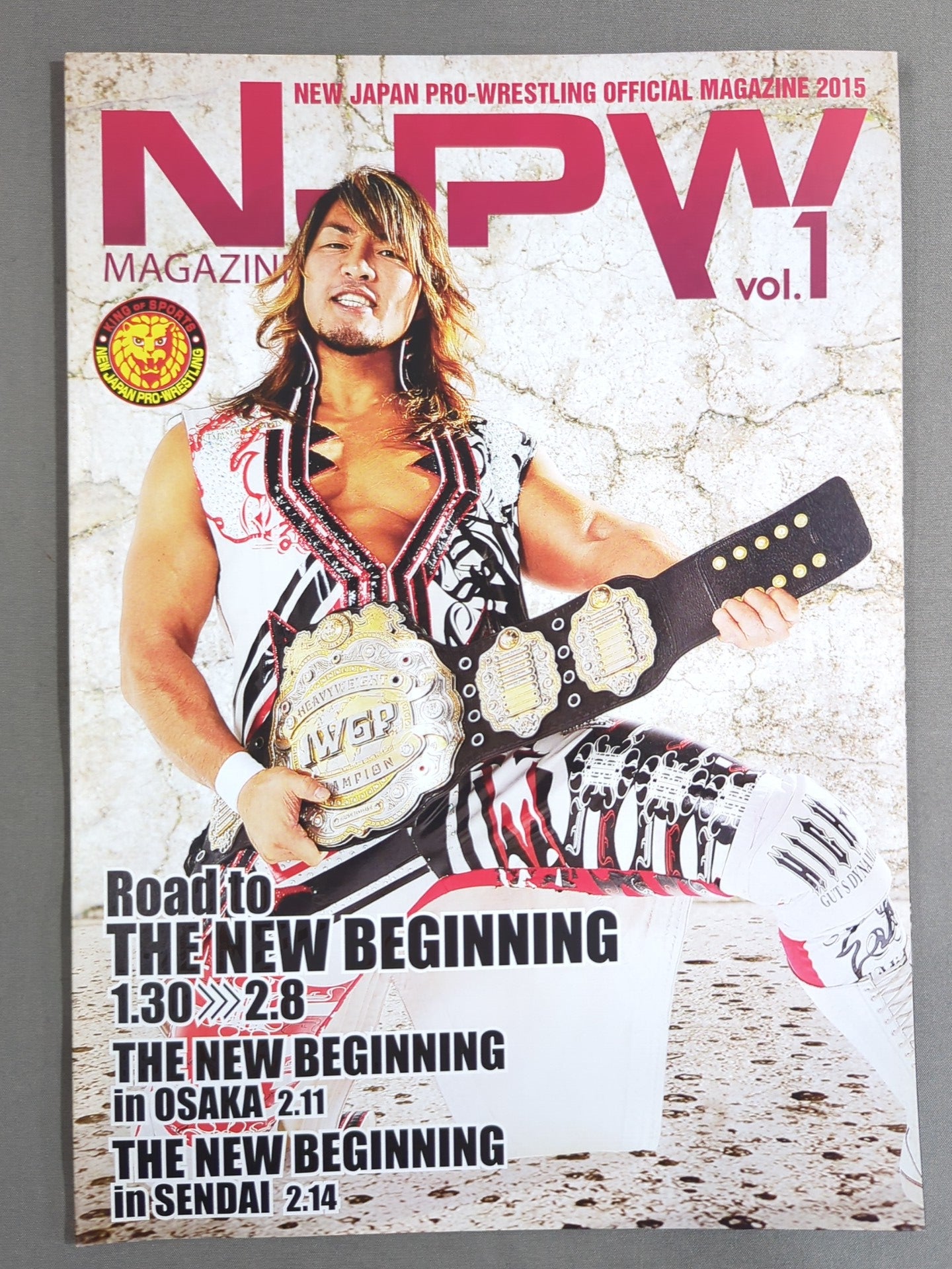 NJPW OFFICIAL MAGAZINE 2015 Vol.1