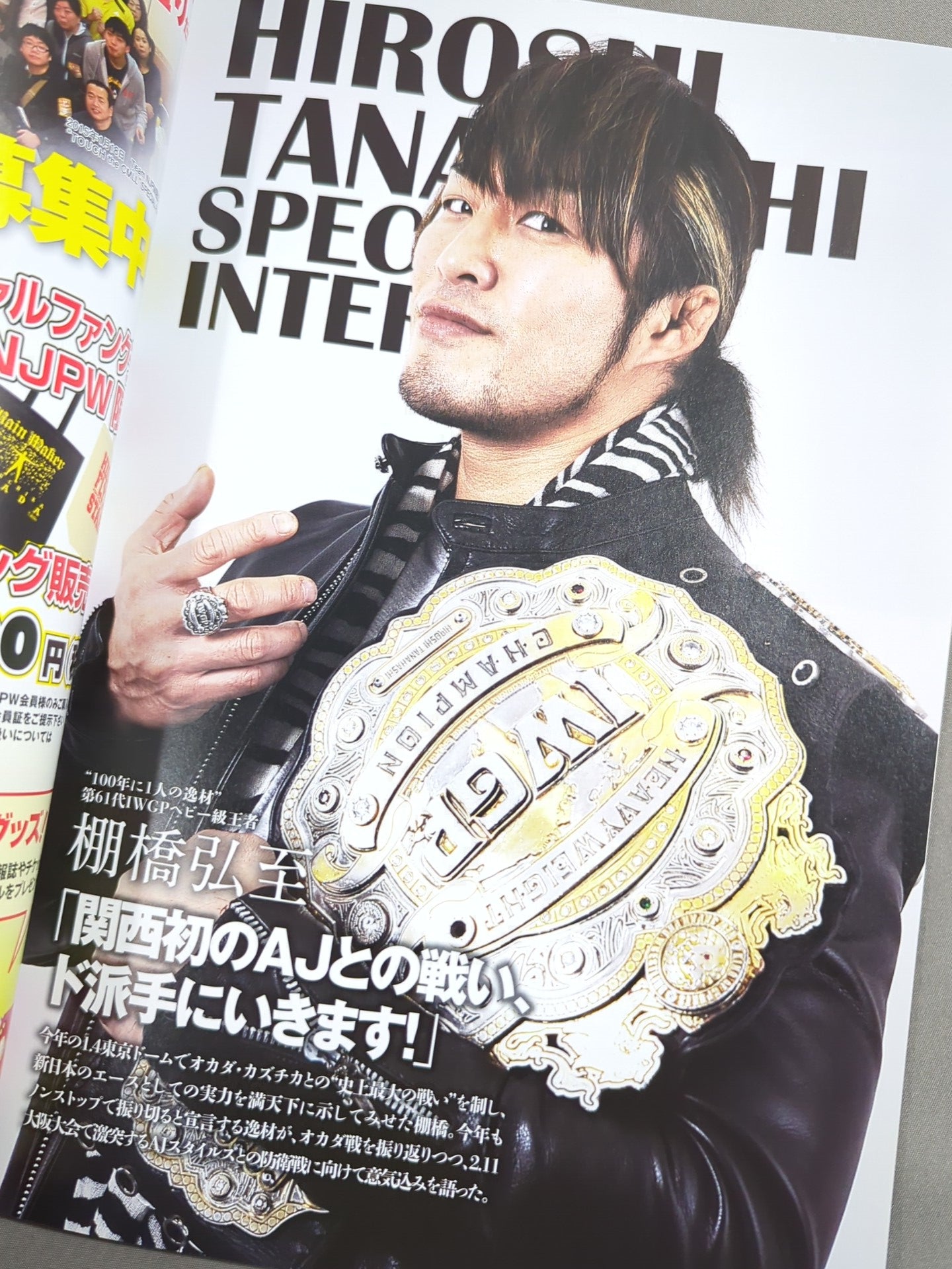 NJPW OFFICIAL MAGAZINE 2015 Vol.1