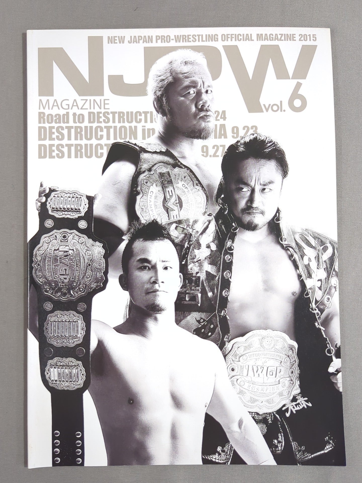 NJPW OFFICIAL MAGAZINE 2015 Vol.6