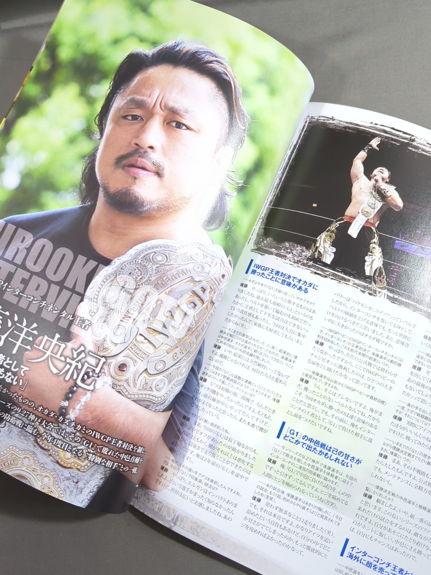 NJPW OFFICIAL MAGAZINE 2015 Vol.6