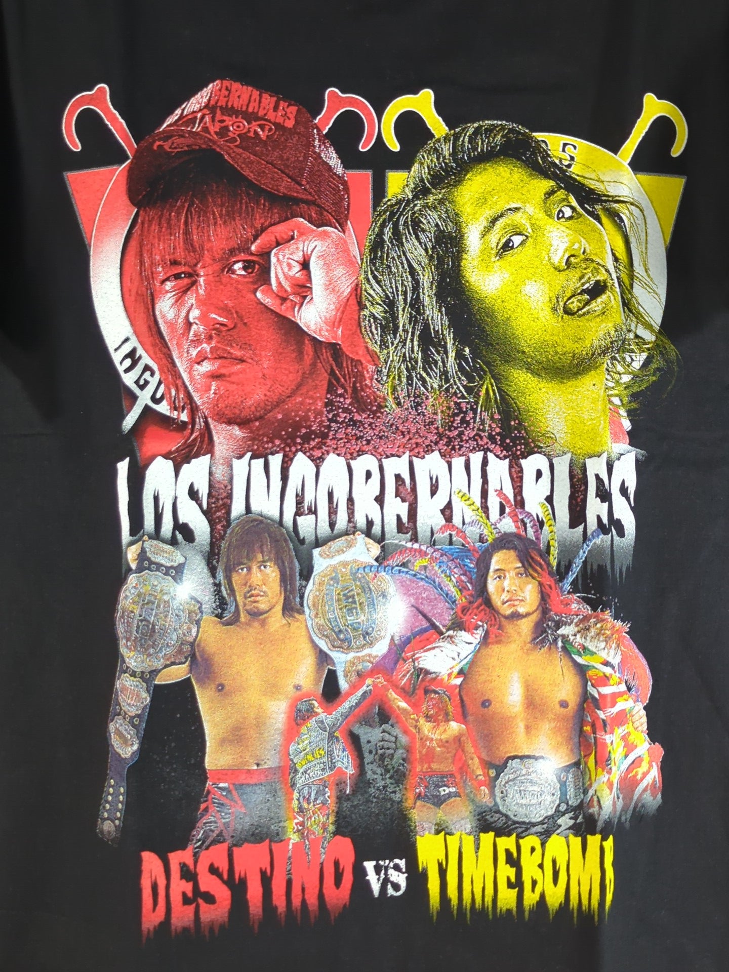 旗揚げ記念日 内藤哲也vs高橋ヒロム ピクチャーTシャツ – 闘道館