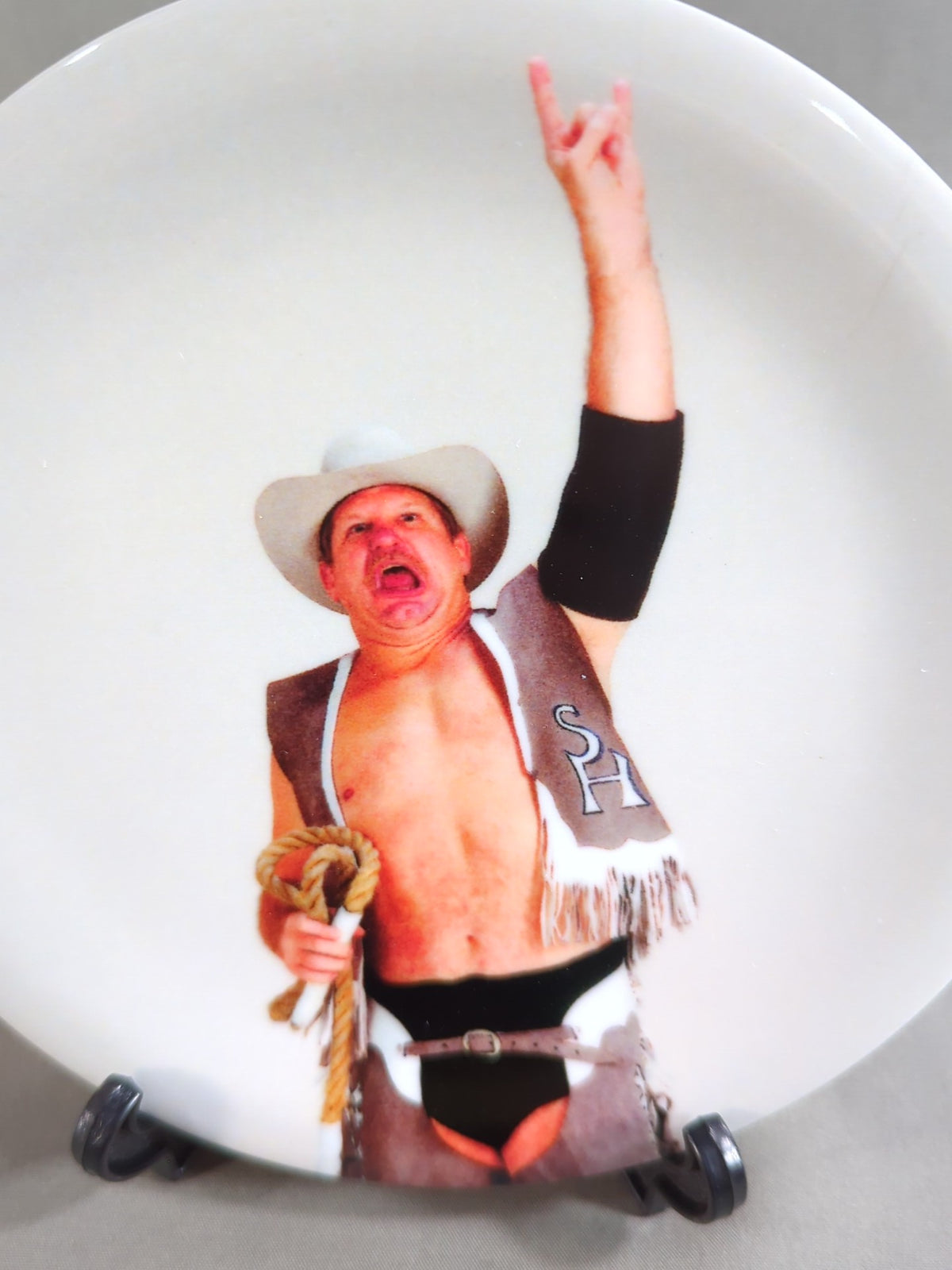 Stan Hansen Picture Plate