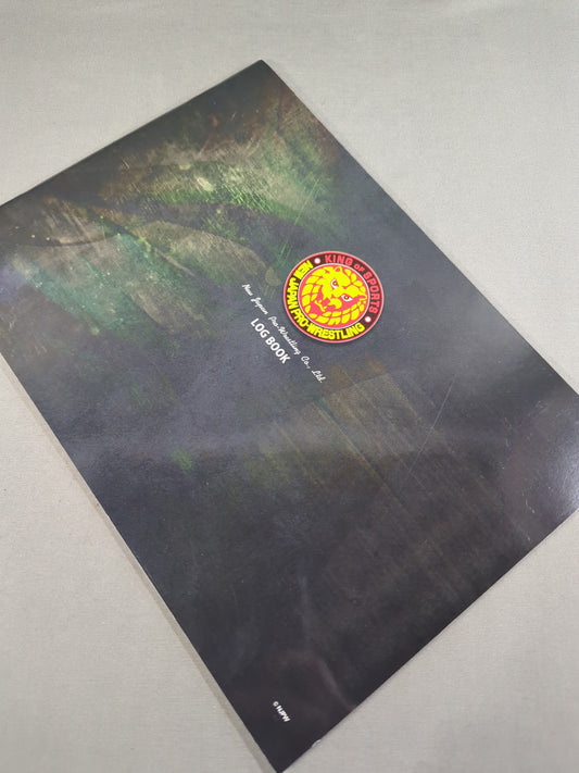 New Japan Pro Wrestling  Original Logbook