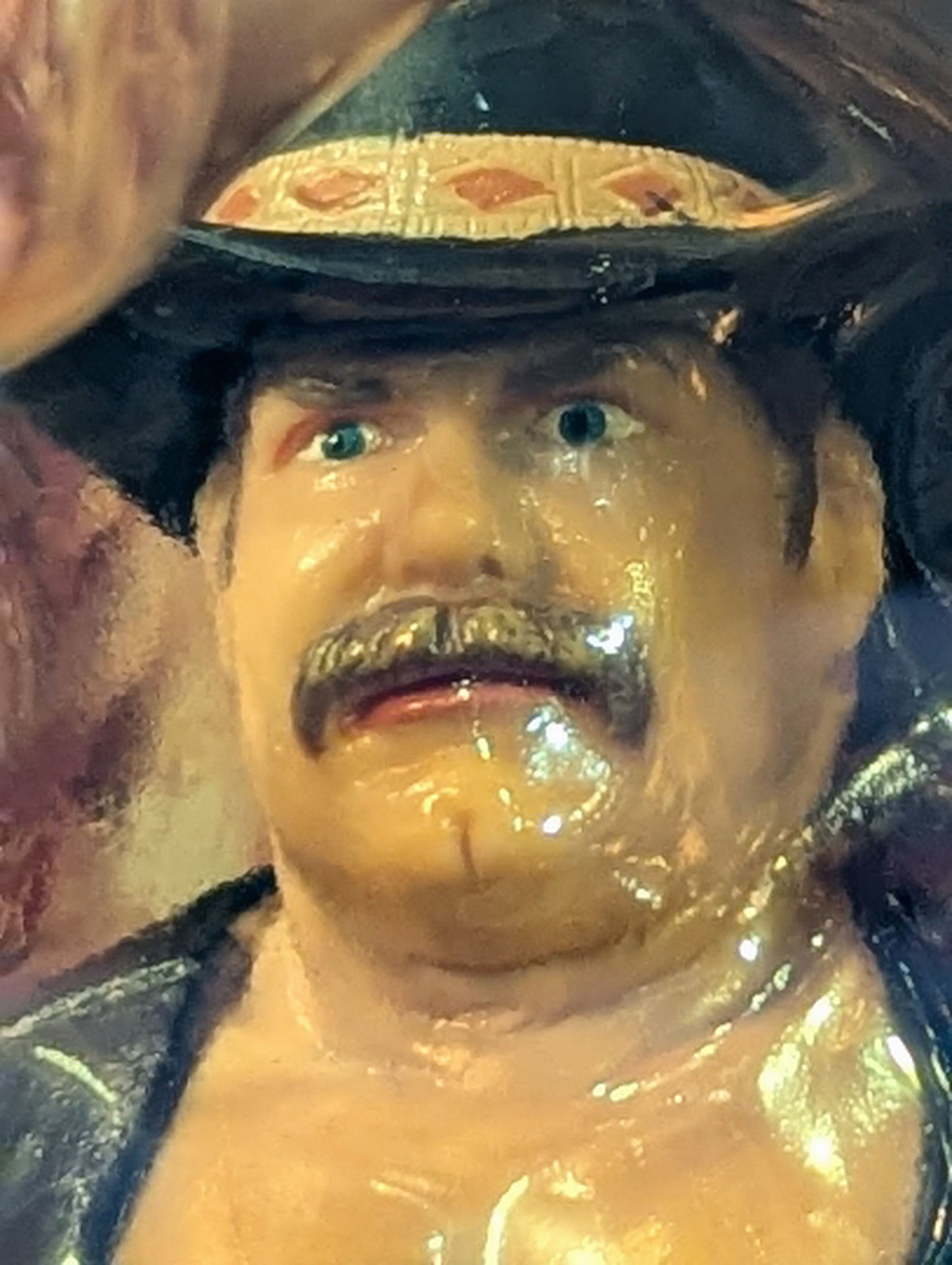 Stan Hansen (black, entrance costume)