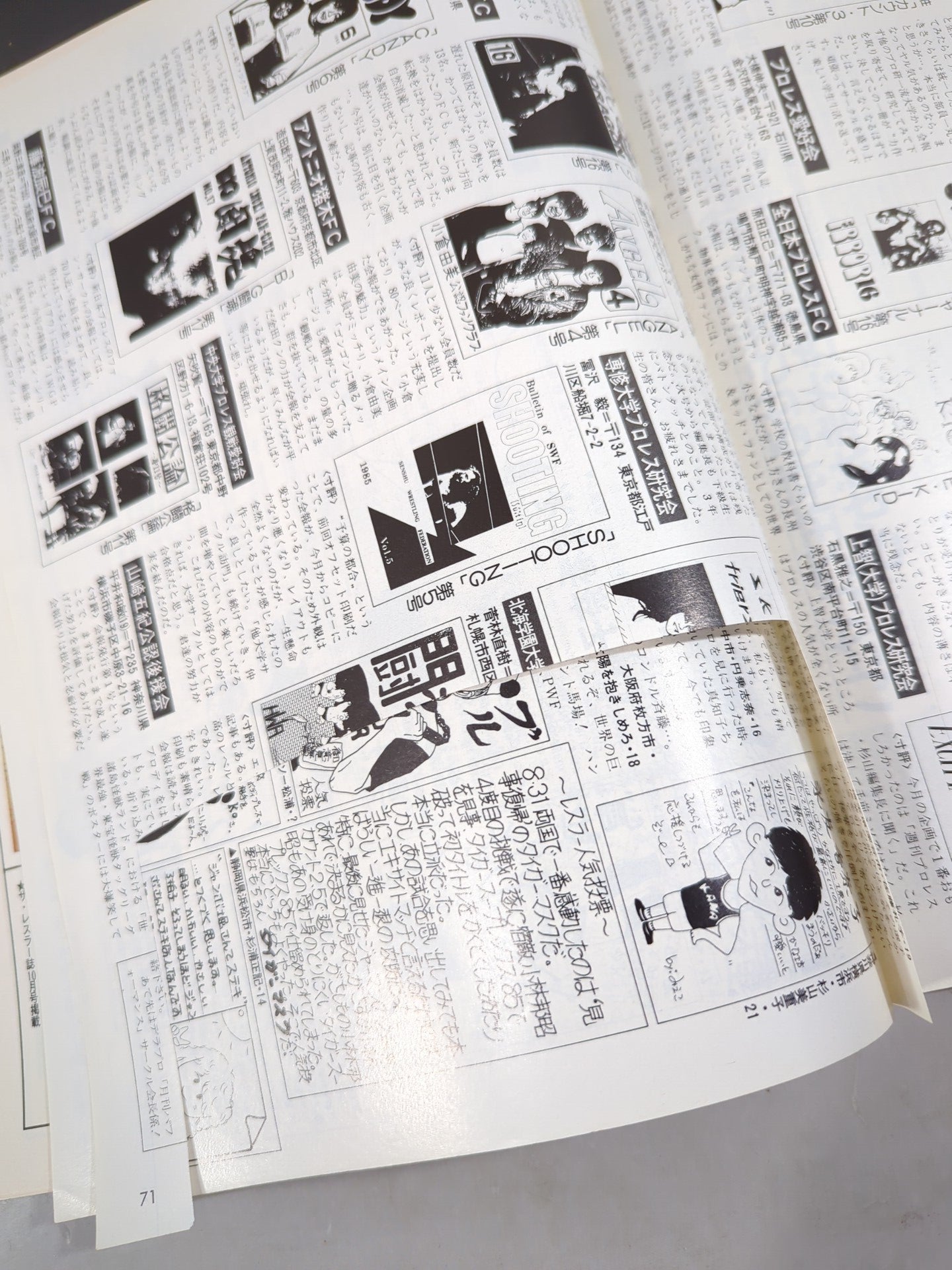 Deluxe Pro Wrestling November 1985