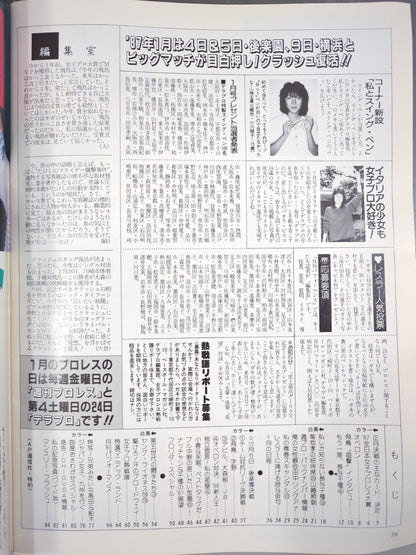 Deluxe Pro Wrestling February 1987