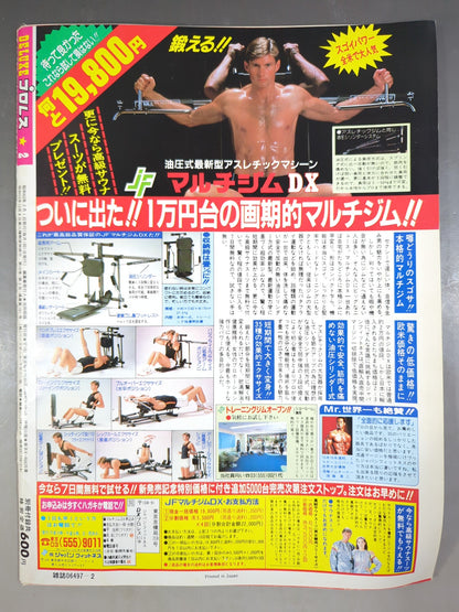 Deluxe Pro Wrestling February 1987