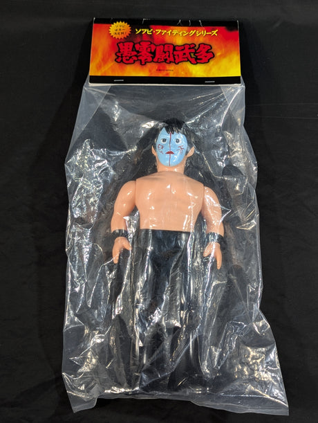 ★ソフビ・ファイティングシリーズ★ グレート・ムタ (水色版)