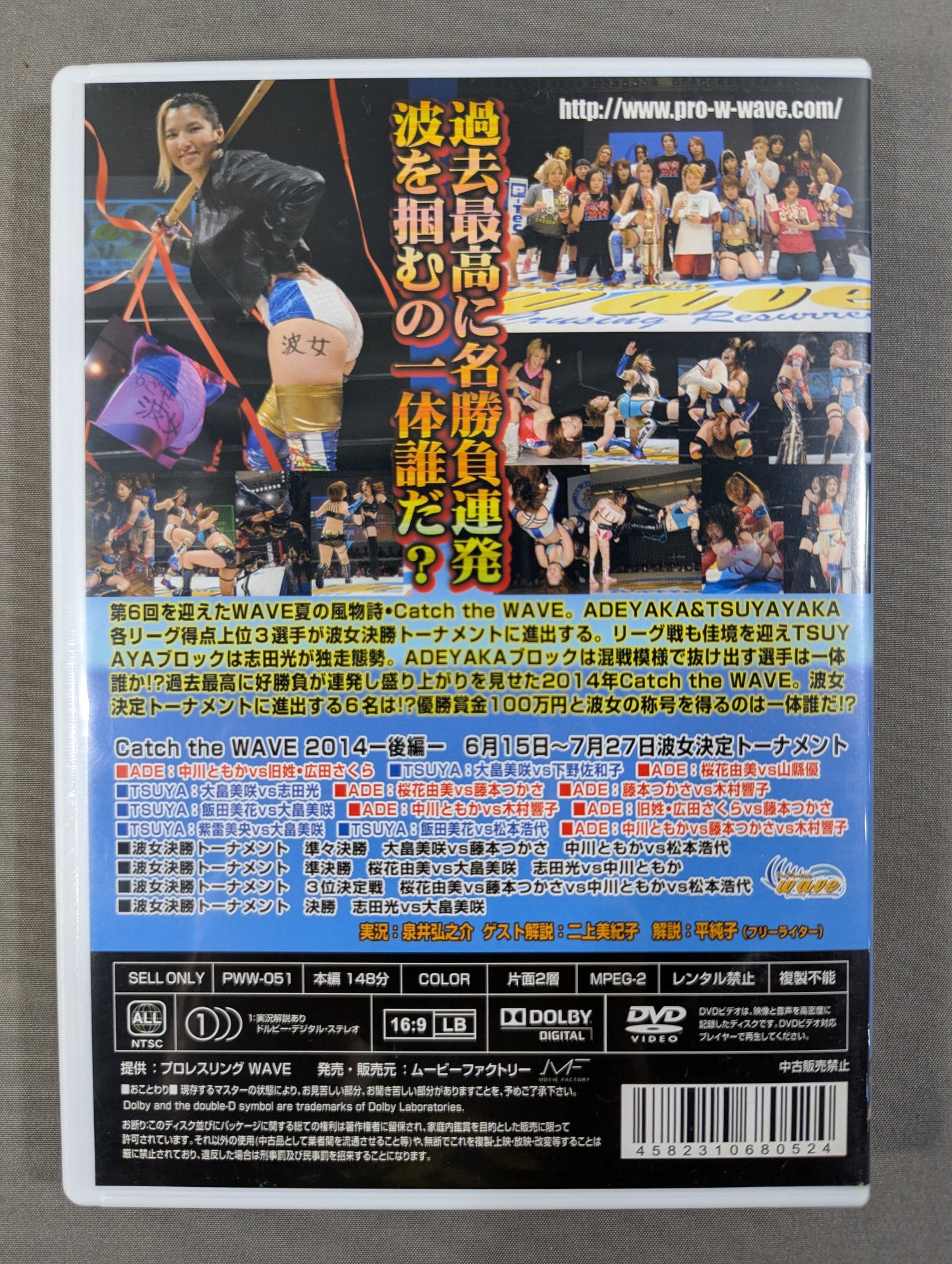 プロレスリングWAVE 2014波女決定リーグ戦 Catch The WAVE 後編