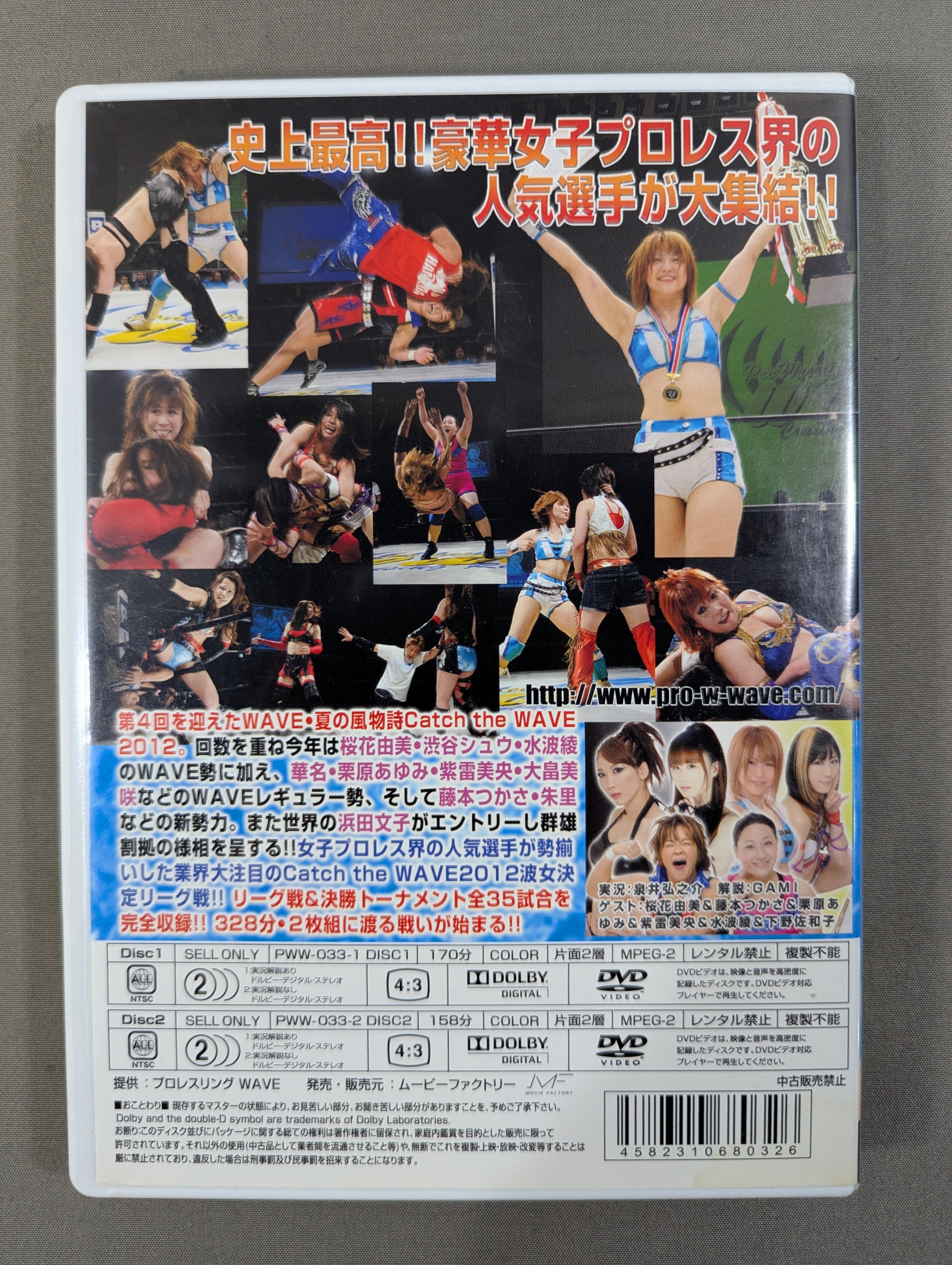 プロレスリングWAVE 2012波女決定リーグ戦 Catch the WAVE – 闘道館
