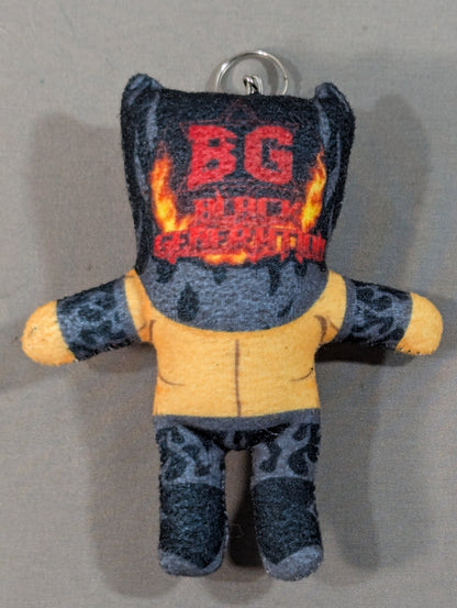 Flamita soft toy keychain (black)
