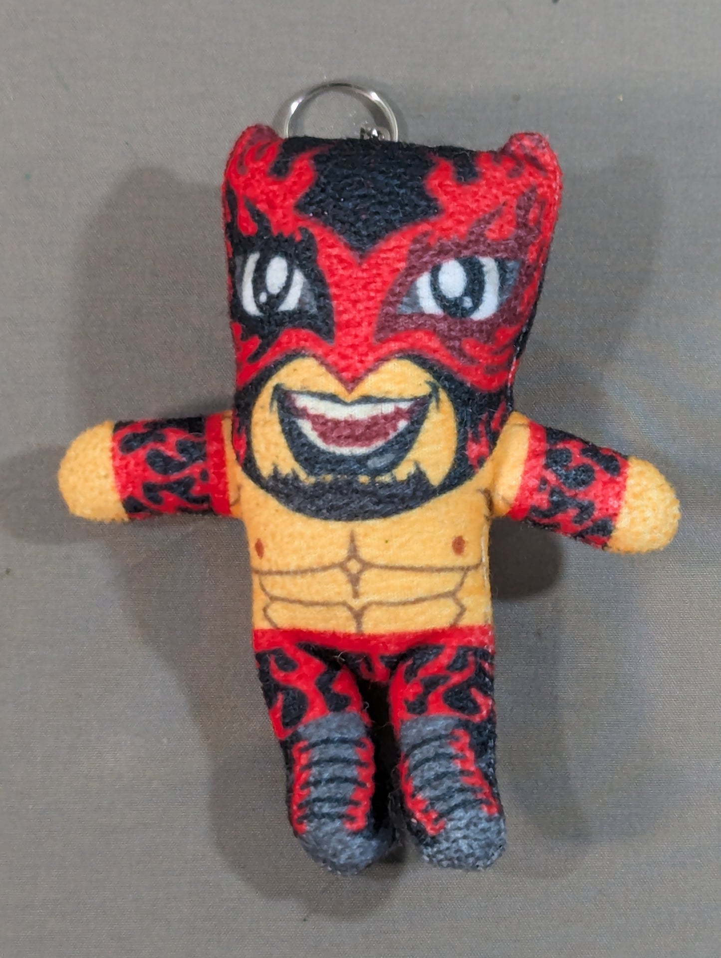 Flamita soft toy  Keychain (Black×Red)