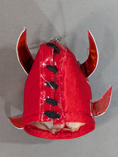 El Bendito Mask Key Chain (Red)