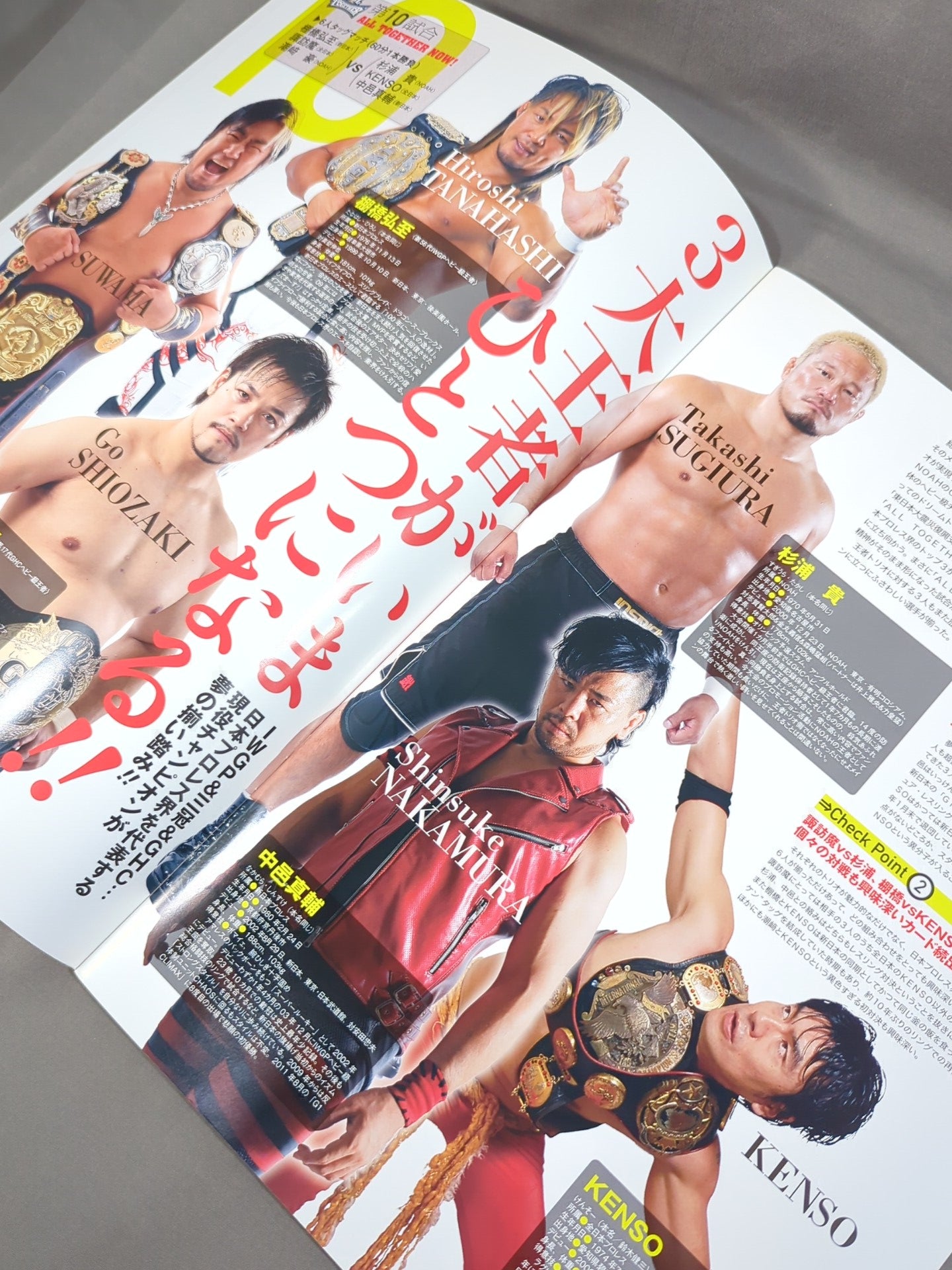 ALL TOGETHER 東日本大震災復興支援 チャリティープロレス – 闘道館