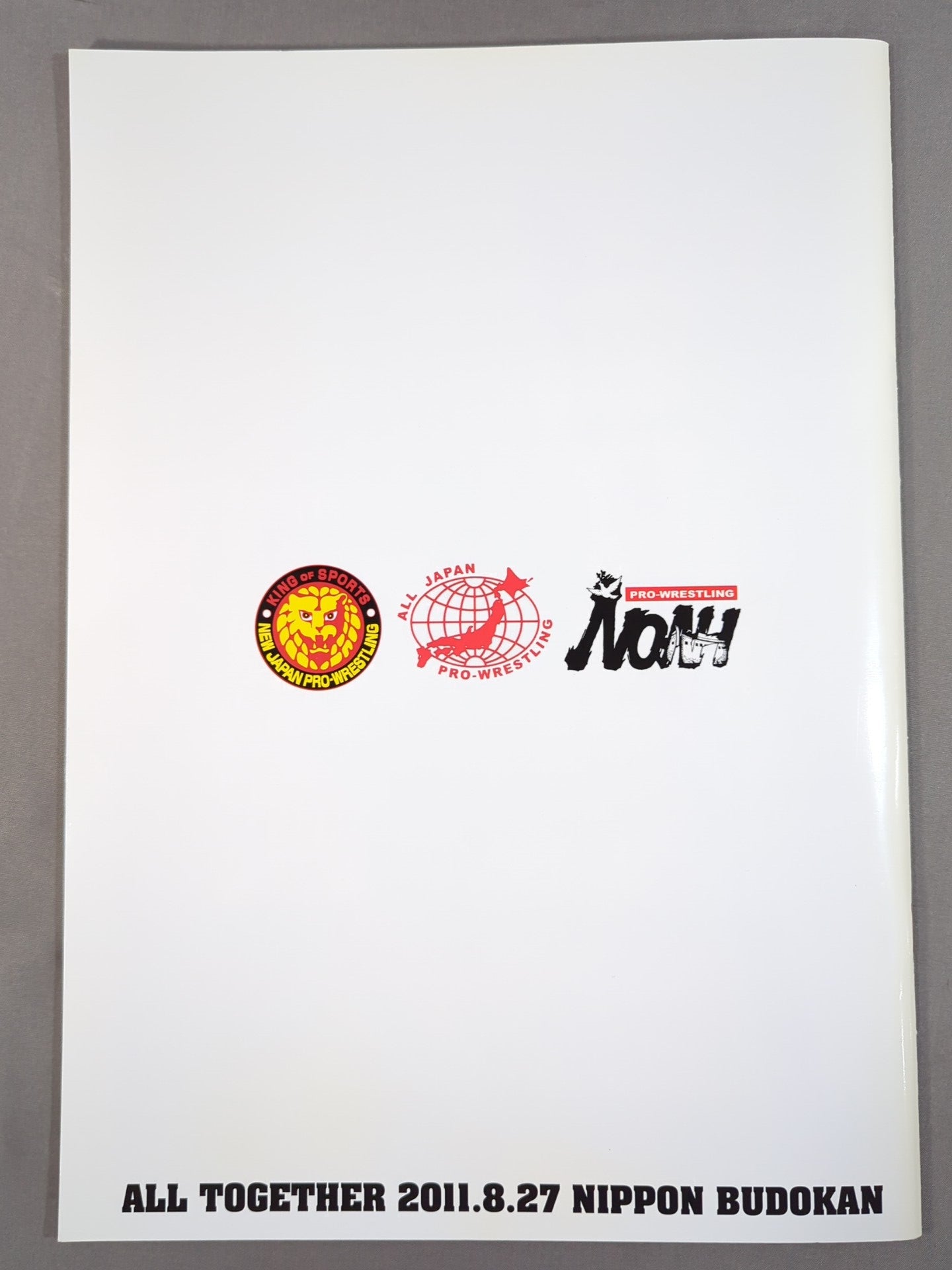 ALL TOGETHER 東日本大震災復興支援 チャリティープロレス – 闘道館