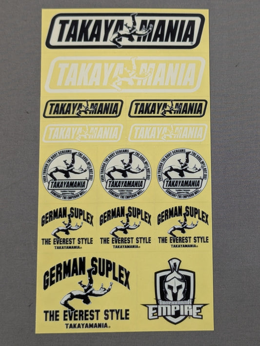 Yoshihiro Takayama  "TAKAYAMANIA" sticker