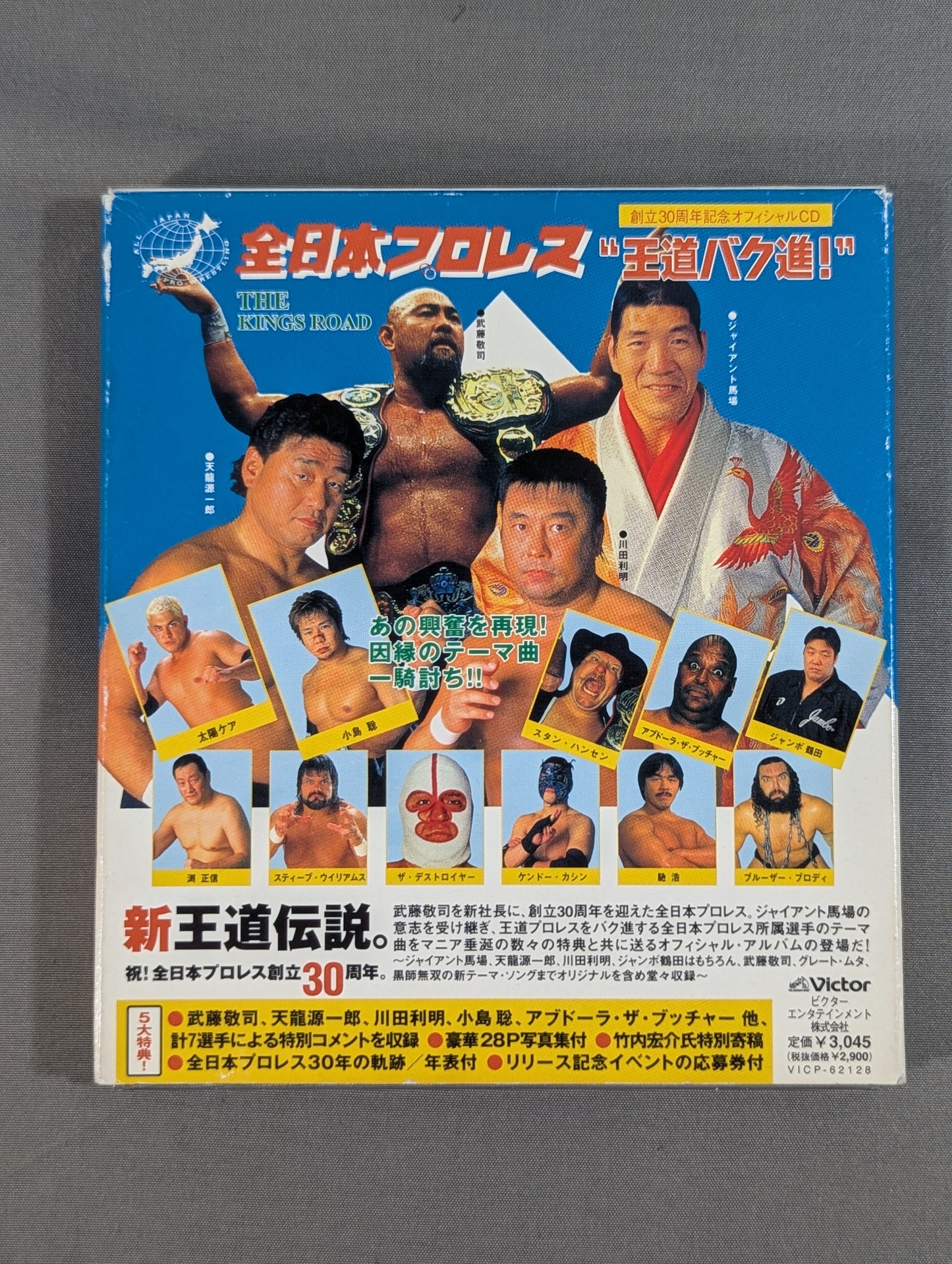 全日本プロレス 創立30周年記念アルバム 王道バク進!