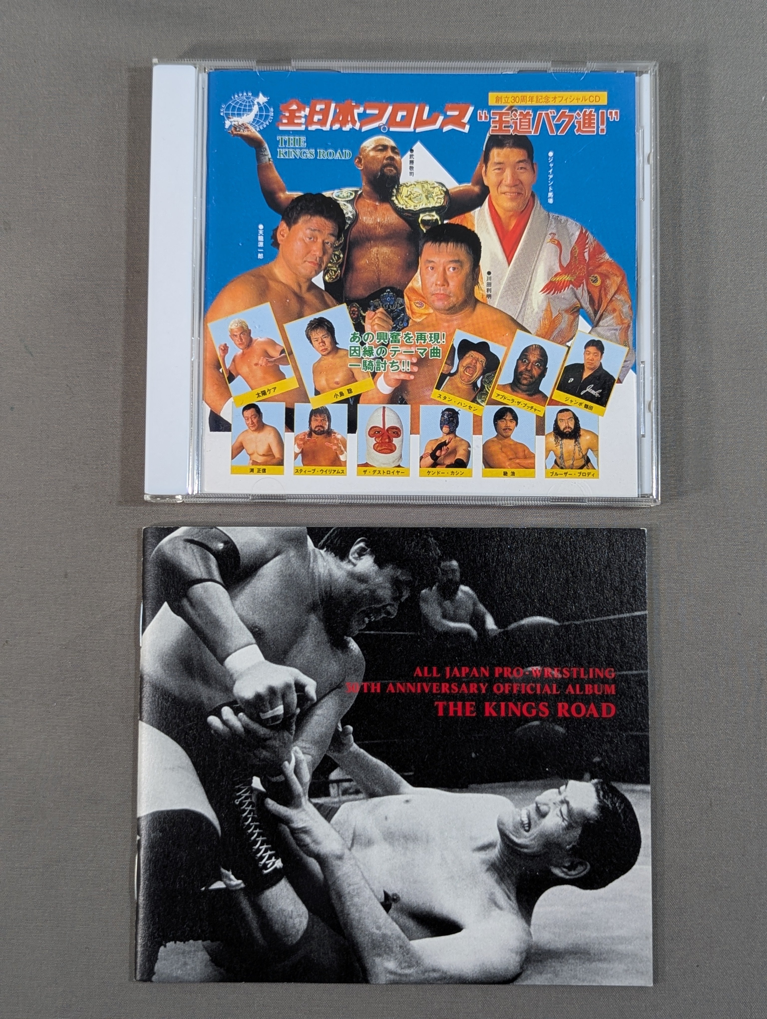 全日本プロレス 創立30周年記念アルバム 王道バク進! – 闘道館