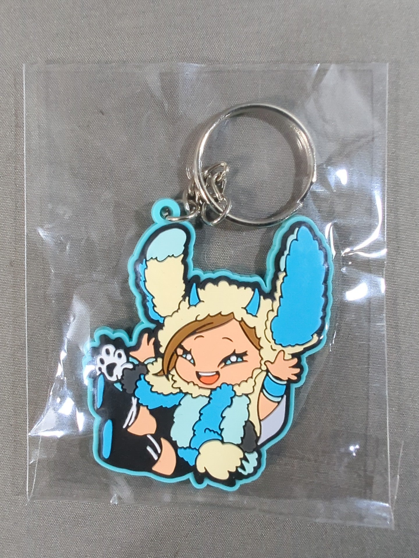 Yuu Rubber Keychain