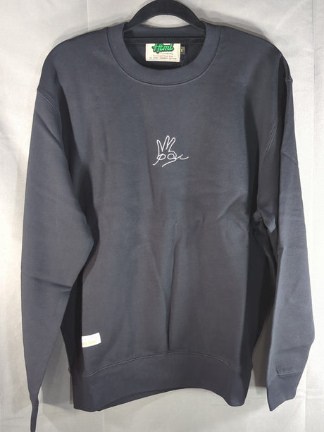 HTML ZERO3×STARDOM なつぽい コラボ スウェットトレーナー(ブラック)