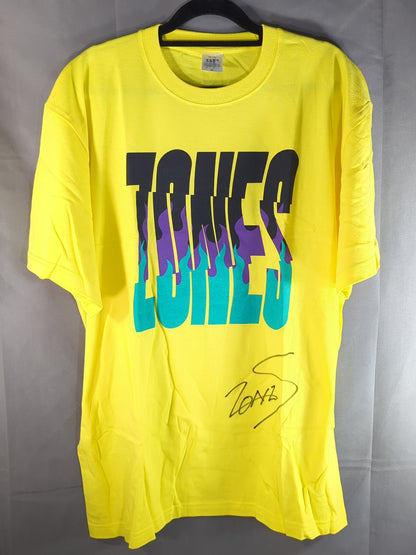 【直筆サイン入り】ZONES Tシャツ(イエロー)