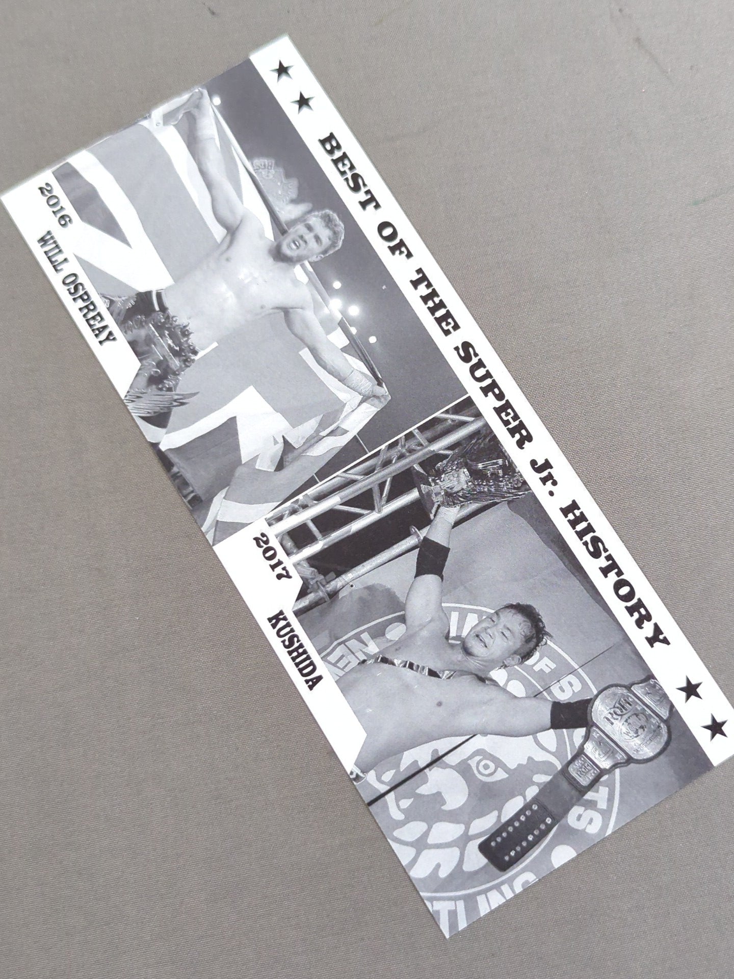 ★ ★ not sold in stores New Japan Pro Wrestling 5.29 Ota Ward General Gymnasium BEST OF THE SUPER Jr.29 Commemorative Ticket