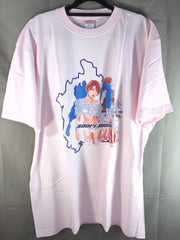 安納サオリ イラストTシャツ(限定Ver / ピンク) – 闘道館