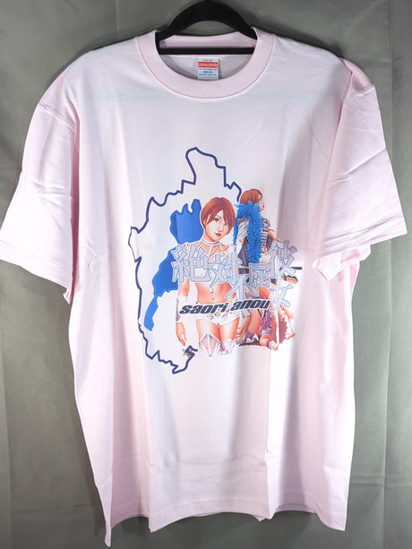 安納サオリ イラストTシャツ(限定Ver / ピンク)