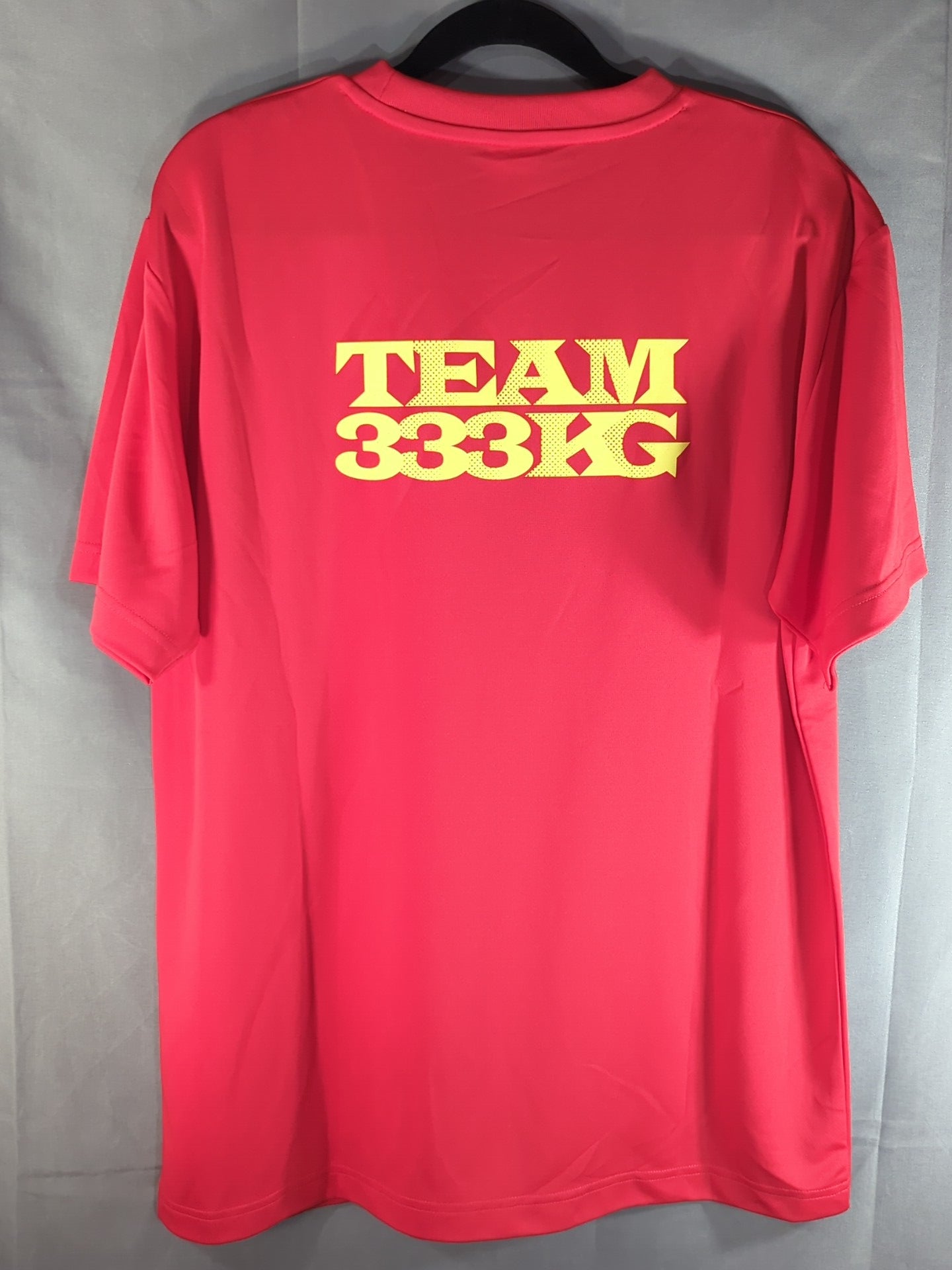3選手直筆サイン入り】チーム333キロ ドライTシャツ(レッド) – 闘道館