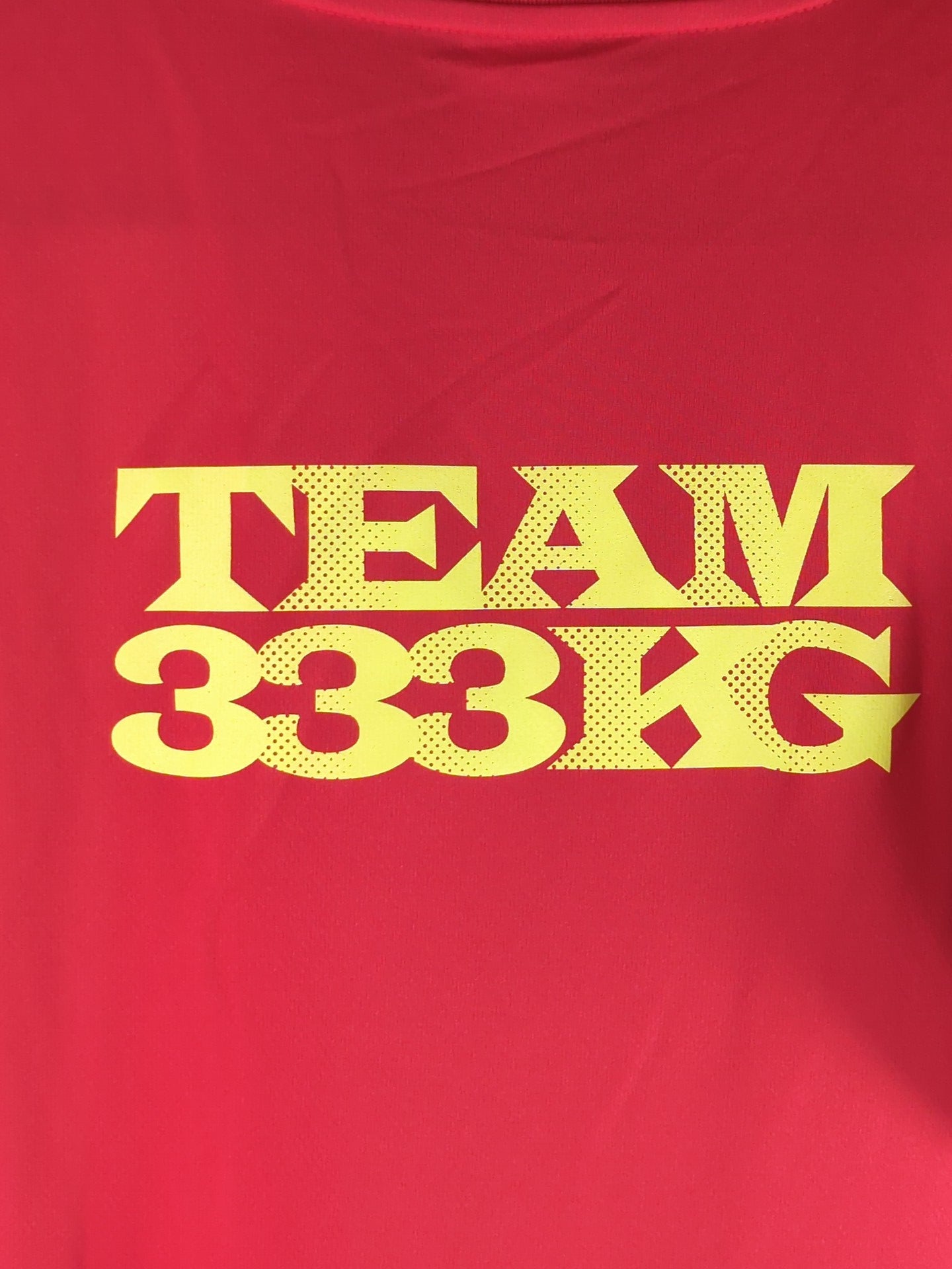 3選手直筆サイン入り】チーム333キロ ドライTシャツ(レッド) – 闘道館