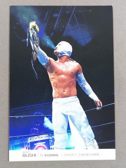 BUSHI  "My Best Bout" Postcard