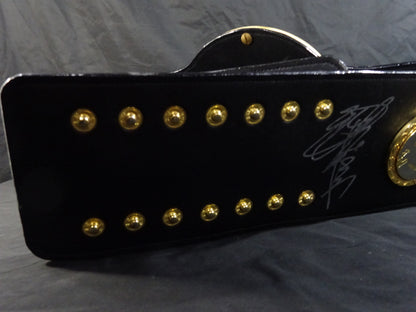 ★ 7 IWGP Champions fighters hand signed autograph !! ★ The first IWGP heavy weight championship belt