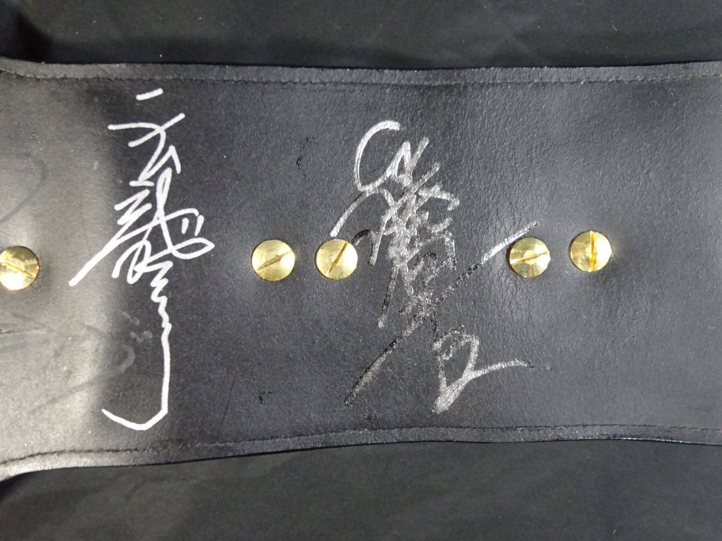 ★ 7 IWGP Champions fighters hand signed autograph !! ★ The first IWGP heavy weight championship belt