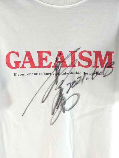 【長与千種 直筆サイン入り】GAEAISM Tシャツ(ホワイト)