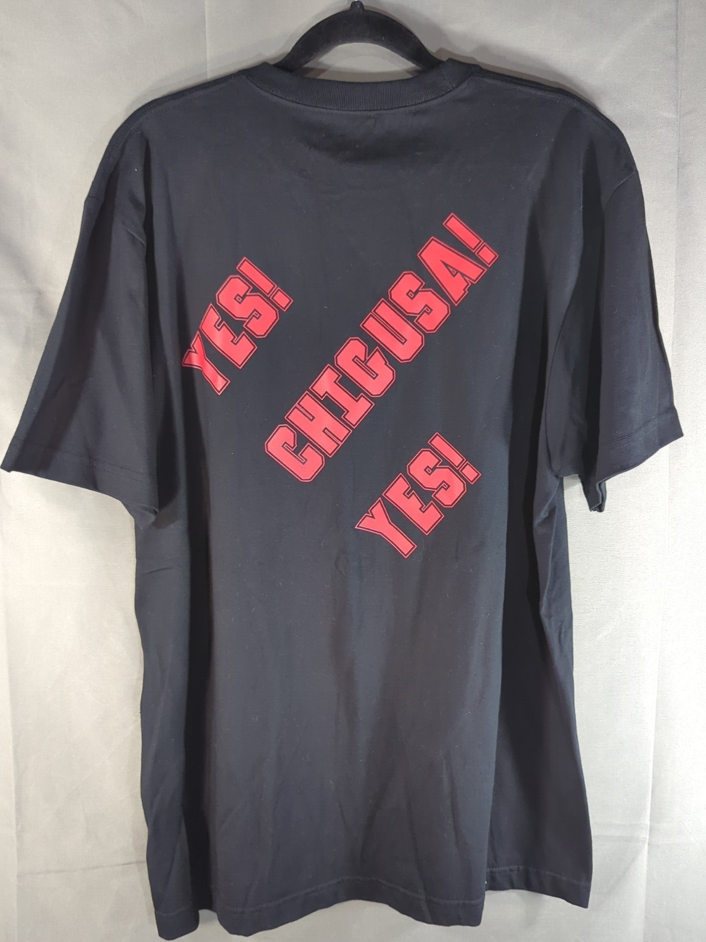 直筆サイン入り】長与千種「YES! CHIGUSA! YES!」イラストTシャツ