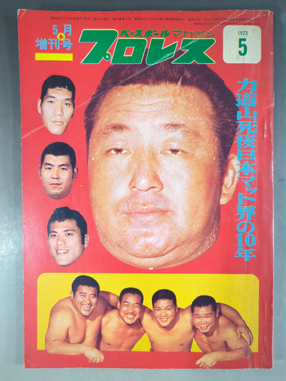 Monthly Pro Wrestling May 1973 issue supplement