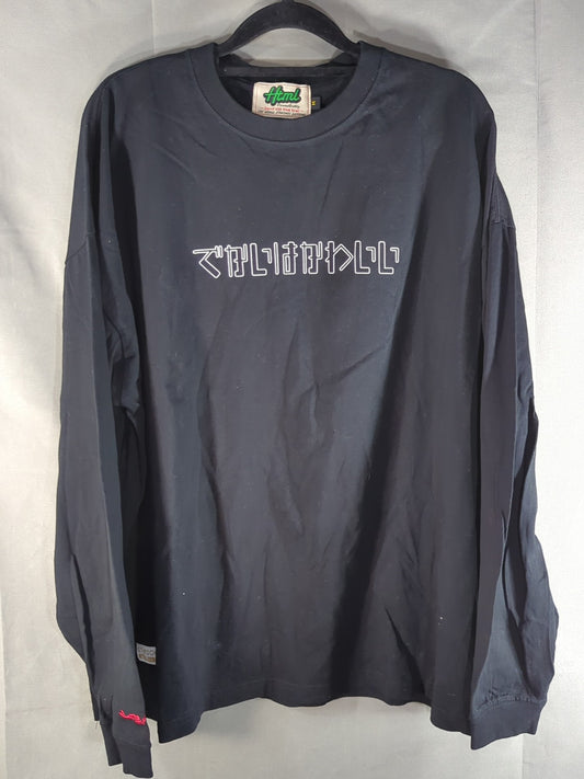 HTML ZERO3×STARDOM HIMEKA  Collaboration Long T-Shirt (Black)
