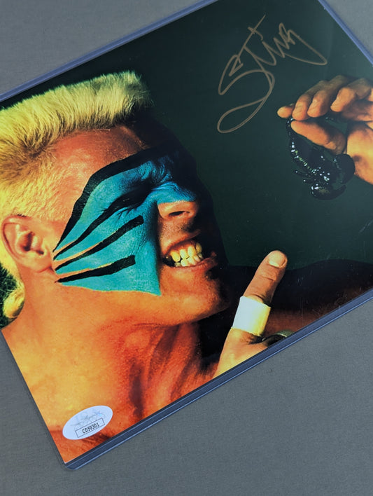 ★JSA★ Sting  hand signed autograph Pro-Photo  (Scorpio)