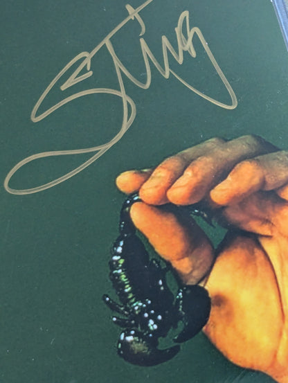 ★JSA★ スティング 直筆サイン入りポートレート(スコーピオ)